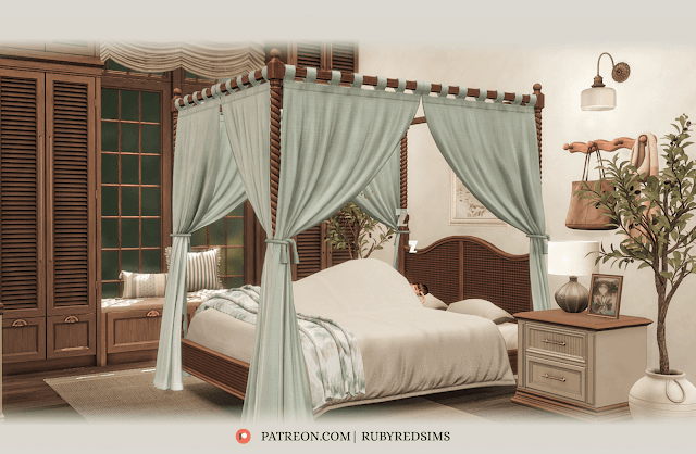 Галерея мода Набор для спальни Whispered Canopy Bedroom #2